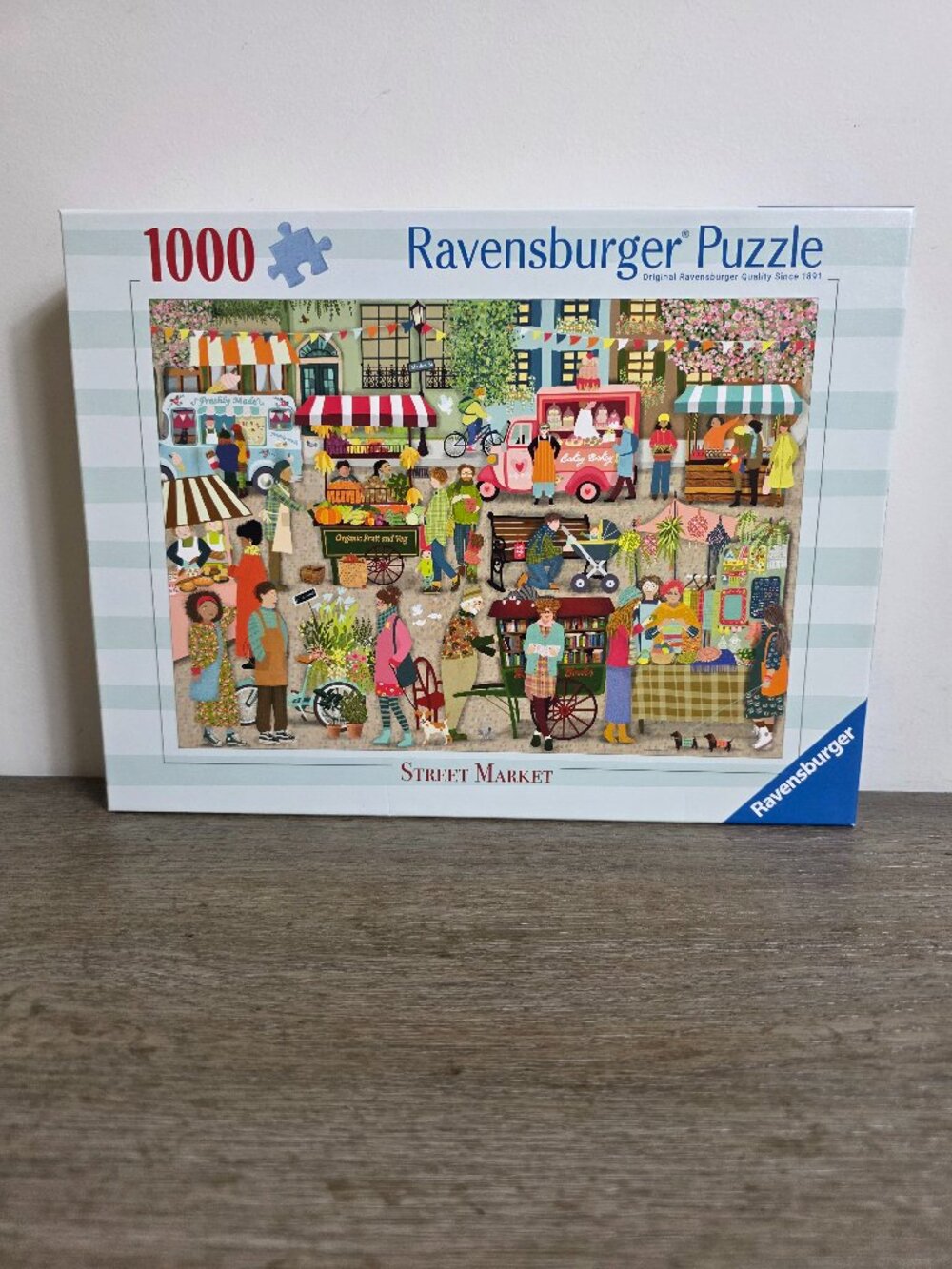 Street Market - 1008 Piece Jigsaw Puzzle by Ravensburger